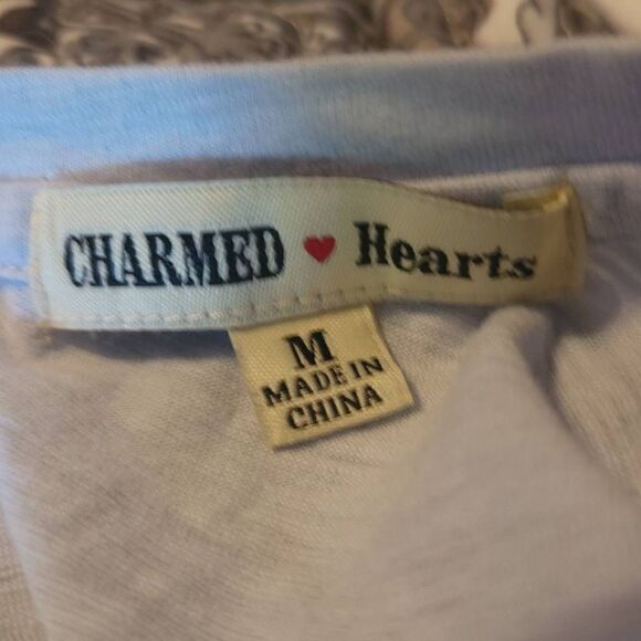 Charmed Hearts Women's Size M Halter Jacquard Romper - Picture 6 of 7